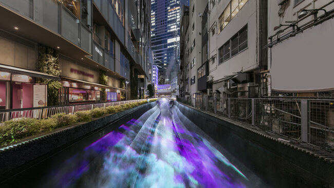 渋谷ストリーム SHIBUYA STREAM LIGHT TRAIL 2023